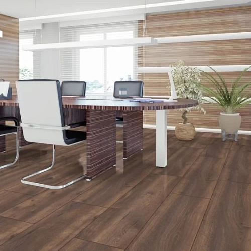 ДУБ ТЁМНЫЙ ПЕТЕРСОН ЛАМИНАТ  KRONOTEX  MEGA PLUS ламинат для пола